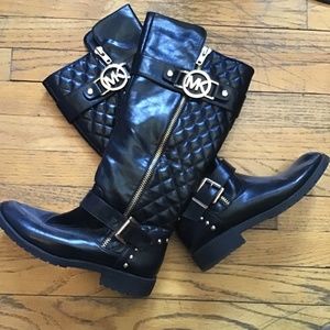 MICHAEL KORS knee high leather. GOO CONDITION,